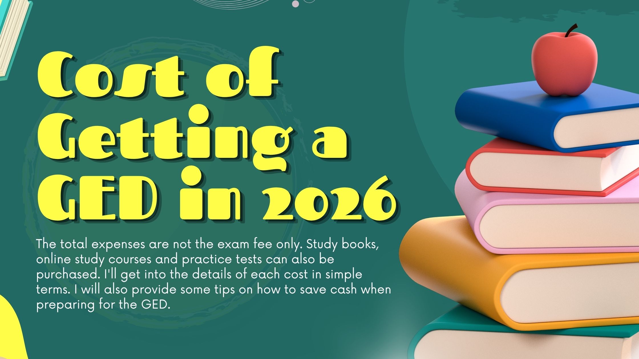 Cost of Getting a GED in 2026